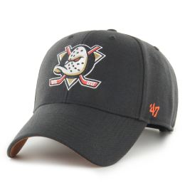 Снимка на Шапка с козирка 47 Brand NHL Anaheim Ducks Ballpark Snap 47 MVP H-BLPMS25WBP Черен