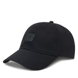 Снимка на Шапка с козирка Calvin Klein Jeans Mono Leather Patch Twill Cap LV04K5052G Черен