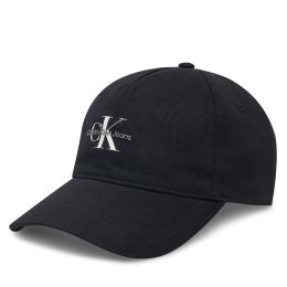 Снимка на Шапка с козирка Calvin Klein Jeans Printed Monologo Cap LV04K5027G Черен