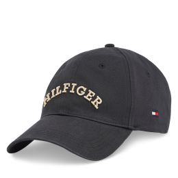 Снимка на Шапка с козирка Tommy Hilfiger Th Monotype Soft 6 Panel Cap AM0AM13165 Черен