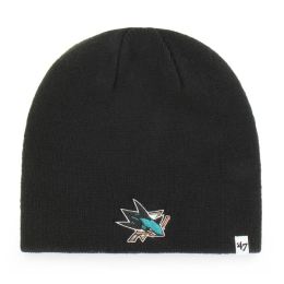 Снимка на 47 BKB NHL SAN JOSE SHARKS BEANIE Зимна шапка, черно, размер