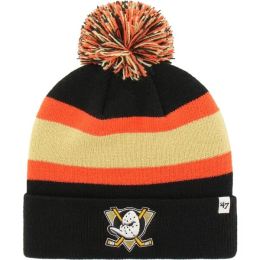 Снимка на 47 NHL ANAHEIM DUCKS BREAKAWAY CUFF KNIT Зимна шапка, черно, размер