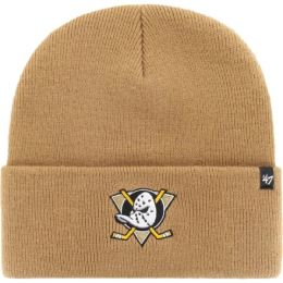 Снимка на 47 NHL ANAHEIM DUCKS HAYMAKER CUFF KNIT Зимна шапка, бежово, размер