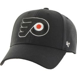 Снимка на 47 NHL Philadelphia Flyers '47 MVP Шапка с козирка, черно, размер
