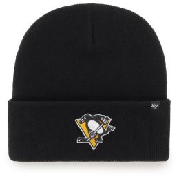 Снимка на 47 NHL PITTSBURGH PENGUINS HAYMAKER '47 CUFF KNIT BLK Зимна шапка, черно, размер
