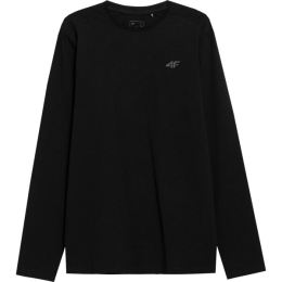 Снимка на 4F LONGSLEEVE Мъжка блуза с дълъг ръкав, черно, размер