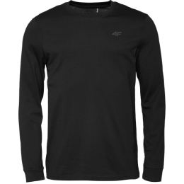 Снимка на 4F LONGSLEEVE Мъжка тениска, черно, размер