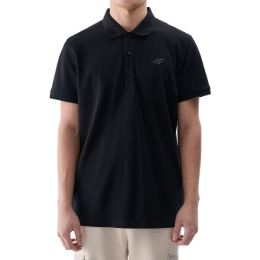 Снимка на 4F POLO SHIRT Мъжка поло тениска, черно, размер
