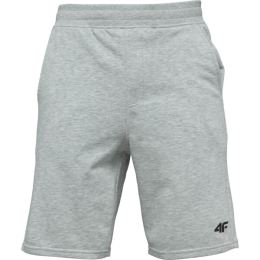 Снимка на 4F SHORTS BASIC Мъжки къси панталони, сиво, размер