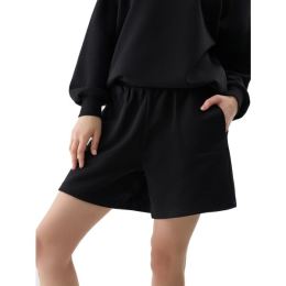 Снимка на 4F SHORTS CAS Дамаски трикотажни къси панталони, черно, размер