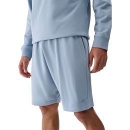 Снимка на 4F SHORTS CAS Мъжки трикотажни къси панталони, светлосиньо, размер
