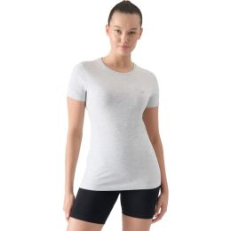 Снимка на 4F T-SHIRT Дамска тениска, сиво, размер