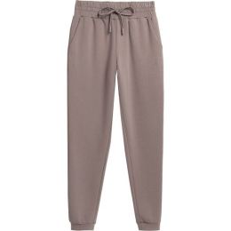 Снимка на 4F TROUSERS Дамско спортно долнище, бежово, размер