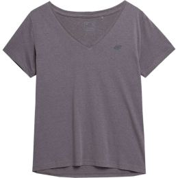 Снимка на 4F TSHIRT W Дамска тениска, тъмносиво, размер