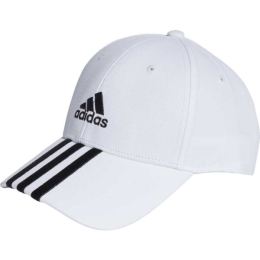 Снимка на adidas 3-STRIPES BASEBALL CAP Шапка с козирка, бяло, размер