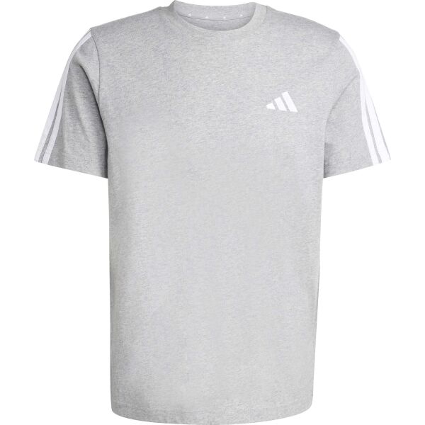 Снимка на adidas 3-STRIPES SJ TEE Мъжка тениска, сиво, размер XXXL