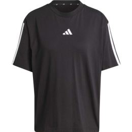 Снимка на adidas 3-STRIPES TEE W Дамска тениска, черно, размер