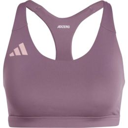 Снимка на adidas ADIZERO ESSENTIALS RUN MEDIUM-SUPPORT BRA Дамско спортно бюстие, лилаво, размер