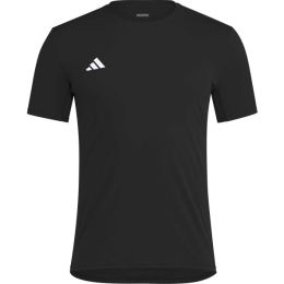 Снимка на adidas ADIZERO TEE M Мъжка спортна тениска, черно, размер