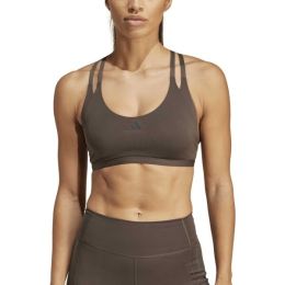 Снимка на adidas AEROIMPACT LUXE TRAINING LIGHT-SUPPORT BRA Дамско спортно бюстие, кафяво, размер