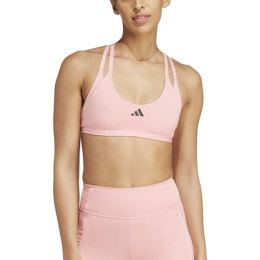 Снимка на adidas AEROIMPACT LUXE TRAINING LIGHT-SUPPORT BRA Дамско спортно бюстие, розово, размер