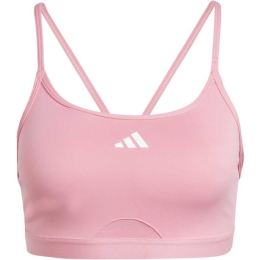 Снимка на adidas AEROREACT TRAINING BRA Дамско спортно бюстие, розово, размер