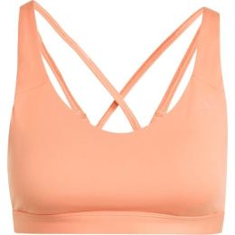 Снимка на adidas ALL ME ESS MS Дамско спортно бюстие, оранжево, размер