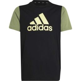 Снимка на adidas BIG LOGO TEE Момчешка тениска, черно, размер
