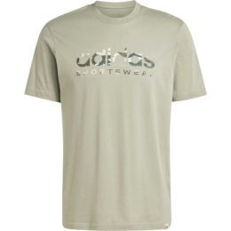 Снимка на adidas CAMO LINEAR GRAPHIC TEE Мъжка тениска, светло-зелено, размер