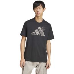 Снимка на adidas CITY ESCAPE LANDSCAPE GRAPHIC TEE Мъжка тениска, черно, размер XXL
