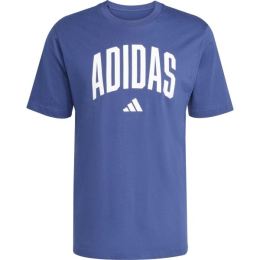 Снимка на adidas COLLEGIATE TEE Мъжка тениска, тъмносин, размер