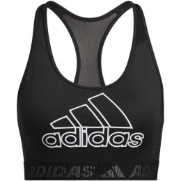 Снимка на adidas DONT REST BADGE OF SPORT BRA Дамско бюстие, черно, размер