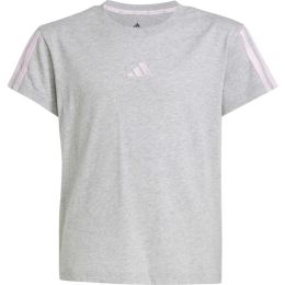 Снимка на adidas EMBROIDERED T-SHIRT Дамска тениска, сиво, размер