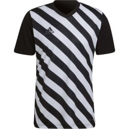 Снимка на adidas ENT22 GFX JSY Мъжка футболна фланелка, черно, размер