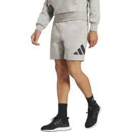Снимка на adidas ESSENTIALS BIG LOGO SHORTS Мъжки къси панталони, сиво, размер XXL