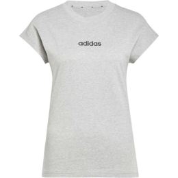Снимка на adidas ESSENTIALS LINEAR SINGLE Дамска тениска, сиво, размер