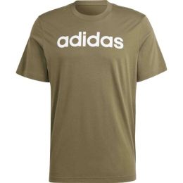 Снимка на adidas ESSENTIALS SINGLE JERSEY EMBROIDERED LOGO Мъжка тениска, khaki, размер XXL