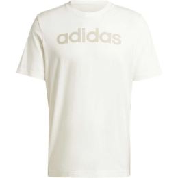 Снимка на adidas ESSENTIALS SINGLE JERSEY LINEAR Мъжка тениска, бежово, размер XXL