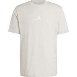 Снимка на adidas ESSENTIALS SMALL LOGO TEE Мъжка тениска, бежово, размер