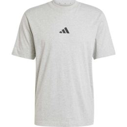 Снимка на adidas ESSENTIALS SMALL LOGO Мъжка тениска, сиво, размер XXL