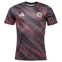Снимка на adidas FC BAYERN PRESHI Мъжка спортна тениска, тъмносиво, размер XXL