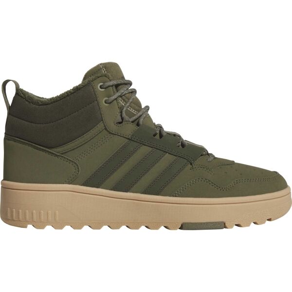 Снимка на adidas HOOPS 4.0 MID WINTERIZED Мъжки зимни обувки с висок профил, зелено, размер 41 1/3