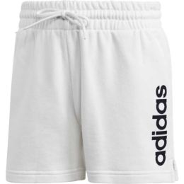 Снимка на adidas LINEAR SHORTS W Дамски къси панталони, бяло, размер