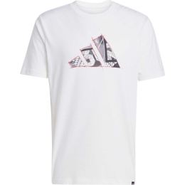Снимка на adidas M PHOTO TEE 2 Мъжка тениска, бяло, размер