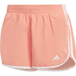 Снимка на adidas M20 SHORT Дамски шорти за бягане, цвят сьомга, размер XL 4"