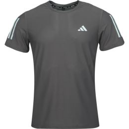 Снимка на adidas OWN THE RUN TEE Мъжка тениска за бягане, тъмносиво, размер