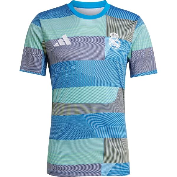 Снимка на adidas REAL MADRID PRESHI Мъжка спортна тениска, синьо, размер XXXL