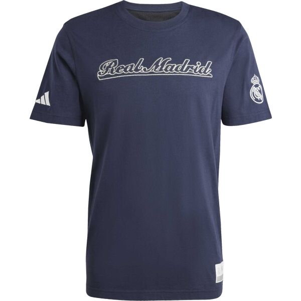 Снимка на adidas REAL MADRID US Мъжка тениска, тъмносин, размер XXXL