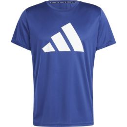 Снимка на adidas RUN IT TEE Мъжка тениска, синьо, размер XXL