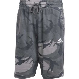Снимка на adidas SEASONAL ESSENTIALS CAMOUFLAGE SHORTS Мъжки къси панталони, тъмносиво, размер XXL